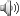 speaker icon